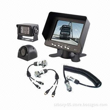 Night vision and waterproof car reversing system for truck